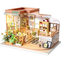ADICO DIY 미니어처 하우스 로맨틱 패스워드, 혼합 색상