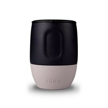 알렉스 보온보냉 텀블러 블랙, 슬리브(퍼플그레이), 355ml