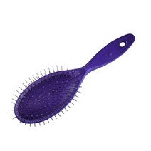 리케이 반려동물 핀브러쉬 23cm, 보라, 1개