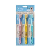 마이비 아기칫솔 2단계 일반 3p, 랜덤 발송, 1개