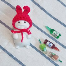 미쁘다 토끼지방이 석고방향제 레드, 스윗피