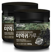 조은약초 프리미엄 미역귀 가루, 300g, 2개