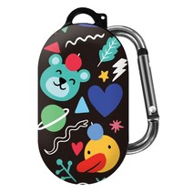 아이무이 버즈 케이스 덕엔베어, 패턴블랙