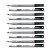 스테들러 311 다용도 펜 수성 0.4mm, 블랙, 10개입