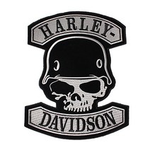 패션포인트 바이크족 DO 대형 자수와펜 데이비슨 230 x 295 mm, 블랙, 1개