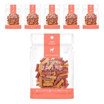 굿데이 반려견간식 100g, 양고기 + 치즈 혼합맛, 6개입
