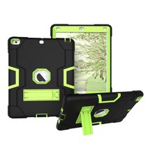 로이 사이버트론 IPAD 보호 케이스, 블랙 + 그린