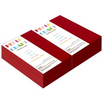 종이문화 양면엠보싱지 다빈치엠보 32절 No.30 레드, 440매