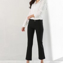 토마토팩토리 여성용 마약스판 부츠컷 팬츠 1059