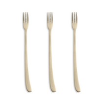 인스푼 굿럭골드 슬림티포크, 3개