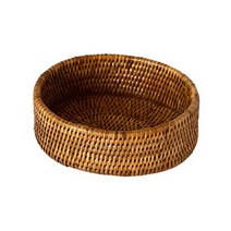 BIK 라탄 small 오발 바스켓 large IT CO 028, 1개