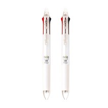파이롯트 프릭션 볼 슬림 3색 볼펜 0.5mm, 펄화이트, 2개