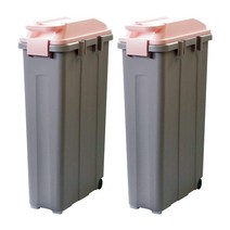 바람 벨라휴지통 25L, 핑크, 2개