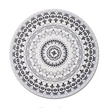 체리하우스 아다마알마 스페니쉬 타일 디자인 원형 코스터컵받침, 유니버스B