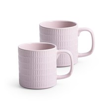 프렐류드 마틴 머그컵 330ml, 핑크, 2개