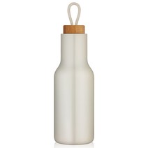 그랏토 우드 보온보냉 진공 텀블러, 아이보리, 600ml