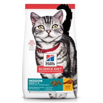 힐스 사이언스다이어트 어덜트 인도어 치킨 고양이 사료, 다이어트, 1.6kg, 1개