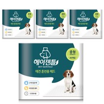 헤이젠틀 애견 훈련용 배변패드 30매, 4개