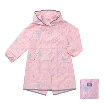 아가타 아동용 파리스나이트 레인코트 + 파우치