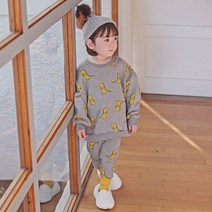 고잉키즈 아동용 다이노 기모세트
