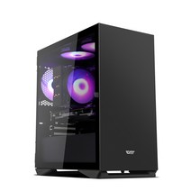 프리플로우 HOME GAMING 라이젠 블랙 (AMD 라이젠5 3600 WIN 미포함 삼성8GB RX570 4GB 250GB NVMe)