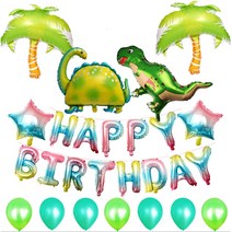 해피벌스데이 공룡 가랜드 세트, A, 1세트