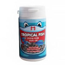 미미네 프리미엄 피쉬탭 열대어 사료, 60g, 1개