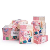 OLOLA 스킨핏 밴드형 기저귀 MEDIUM(6~11kg), 96매