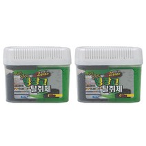 허브스토리 냉장고 탈취제 녹차젤 참숯 본품, 160g, 2개