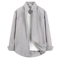 해리슨 남성용 굵은 스트라이프 셔츠 JM1121