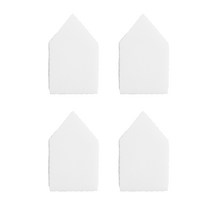 엘리식스 하이드로 하우스 조각 퍼프, 혼합 색상, 4개