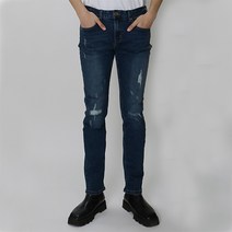 남성용 빈티지 구제 데님 팬츠 DV7004