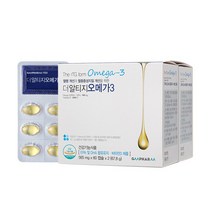 [fe50gm] 지엠팜 더알티지오메가3 영양제, 60개입, 2개