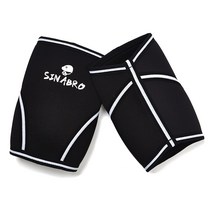 시나브로 엘보 슬리브 헬스 보호대 5mm 양 손 세트, 1세트