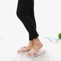 투고 플라워 슬리퍼