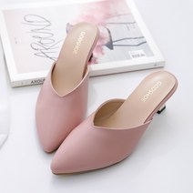 여성용 리에 스퀘어힐 블로퍼