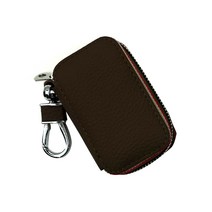 삼에스 럭셔리 가죽 자동차 키홀더 A타입, 커피
