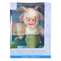 앤 게디스 조디악 염소자리 아기인형 23cm, 혼합색상