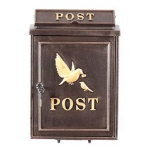 POST 벽걸이형 우체통 비둘기, 혼합색상
