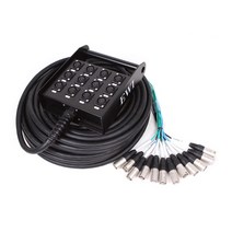 EWI 박스형 멀티 스네이크 케이블, PSX-12-30M, 혼합색상