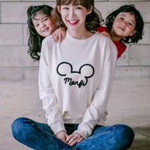 몽피마피 몽피마우스 패밀리 맨투맨긴팔