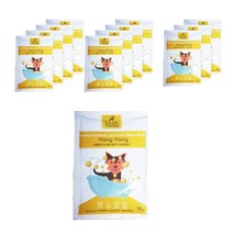 네추럴테라피 반려동물 탄산 솔트 클린샷 일랑일랑향, 15g, 12개