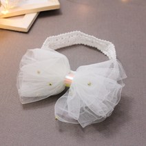 비단길 여아용 이사벨 리본 베이비 밴드