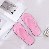 더플로우컴퍼니 두꺼운 스트랩 포인트 쪼리 슬리퍼