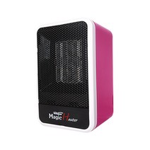 윈드피아 스피커형 네모온풍기, WP-505, 핑크