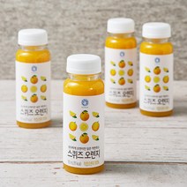 수가 스퀴즈 오렌지, 185ml, 4개