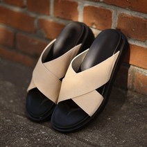 트레비 남성용 크로스 슬리퍼 YS6506