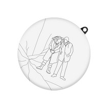 구스페리 라인 일러스트 디자인 LG 톤 플러스 프리 케이스, 빙판깨짐