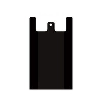 에코컴퍼니 손잡이 비닐 봉투 4호 검정색 40 x 45 cm, 8L, 240개