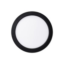 탄탄테크 LED 스마트엣지 원형 직부 현관등 20W, 전구(주광색), 커버(블랙)